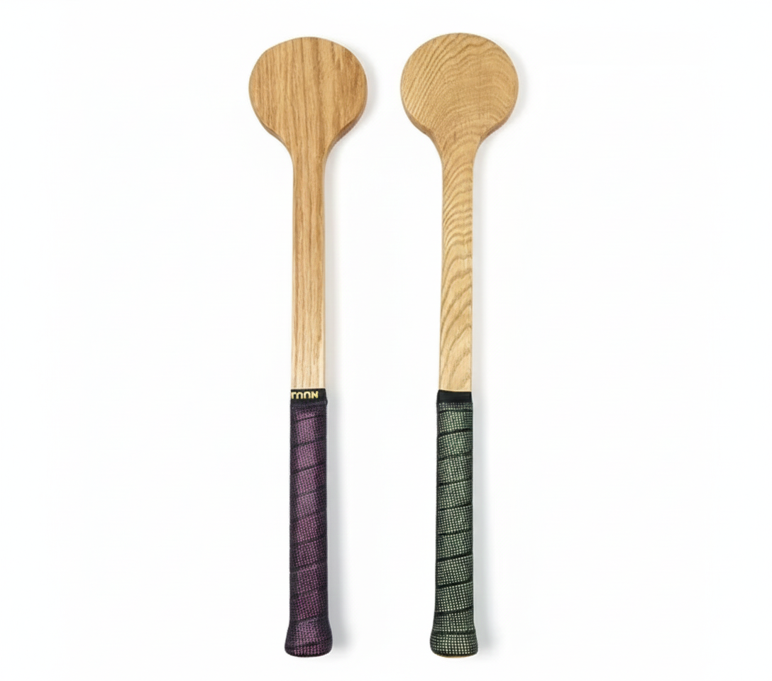 Milestone Sports Wooden Tennis Pointer Spoon Wooden Spoon 55x12cm for Training Beginner Black Pink