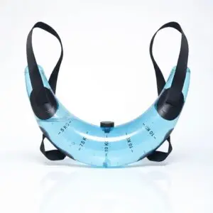 Milestone Sports Adjustable Aqua Bag Core Weight Lifting Training Moon Shape Training Fitness Water Bag