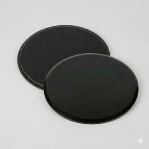 Milestone Sports Yoga Sliding Pads 6.8”, Dual-Sided Core Sliders for Pilates, Fitness, and Home Workouts EVA & PP Pilates Slider for All Surfaces, Core Strength, Balance, and Low-Impact Training